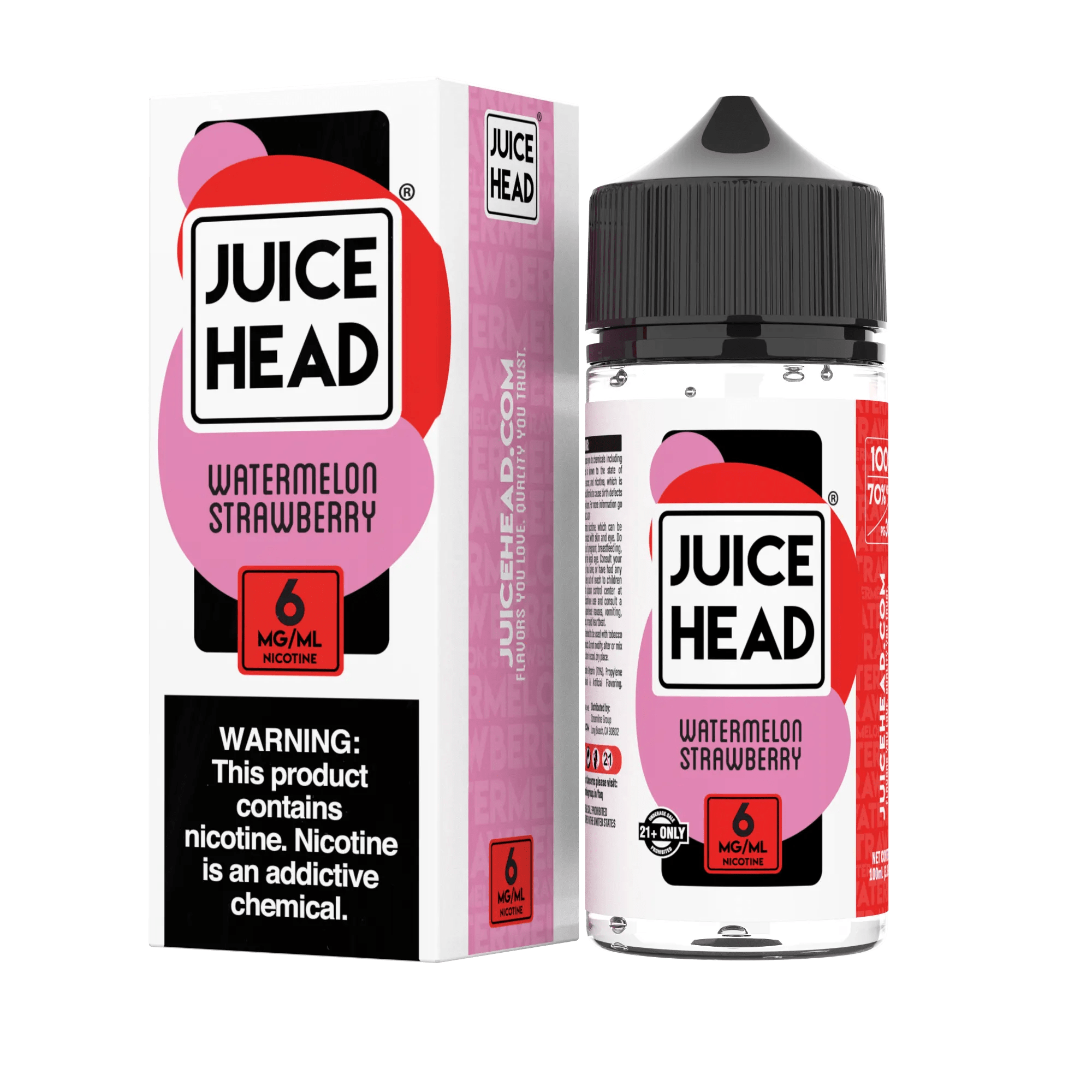 Juice Head Freeze Watermelon Strawberry 100ml  Icy Fruit E-Liquid
