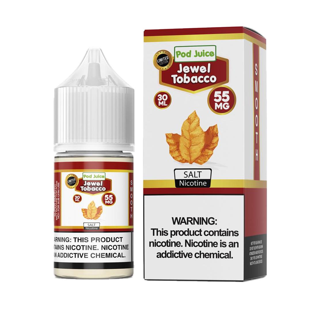 Pod Juice Jewel Tobacco Salt Nic 30mL TFN Pod Juice Jewel Tobacco Salt Nic 30mL TFN