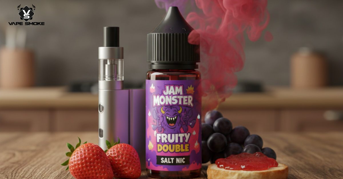 Jam Monster Fruity Salt Nic: Your Favorite Flavors, Smoother Than Ever!