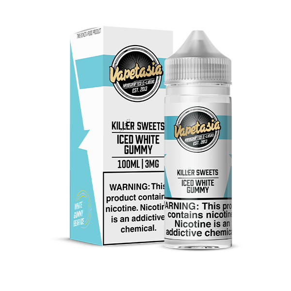 Vapetasia Iced White Gummy — 100 mL E-Liquid, 3MG 6MG