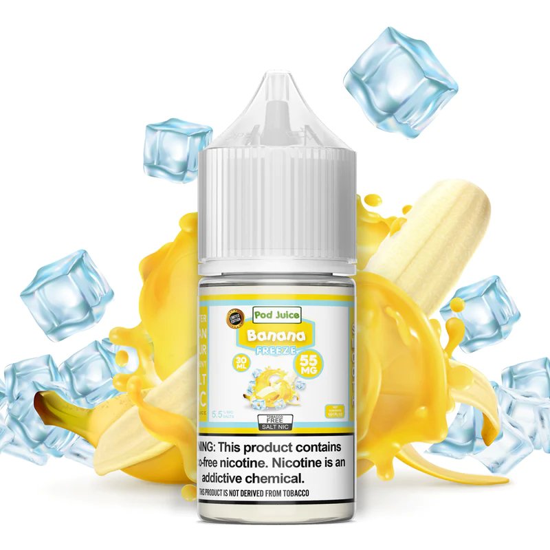 Pod Juice Banana Freeze Salt Nic 30mL TFN