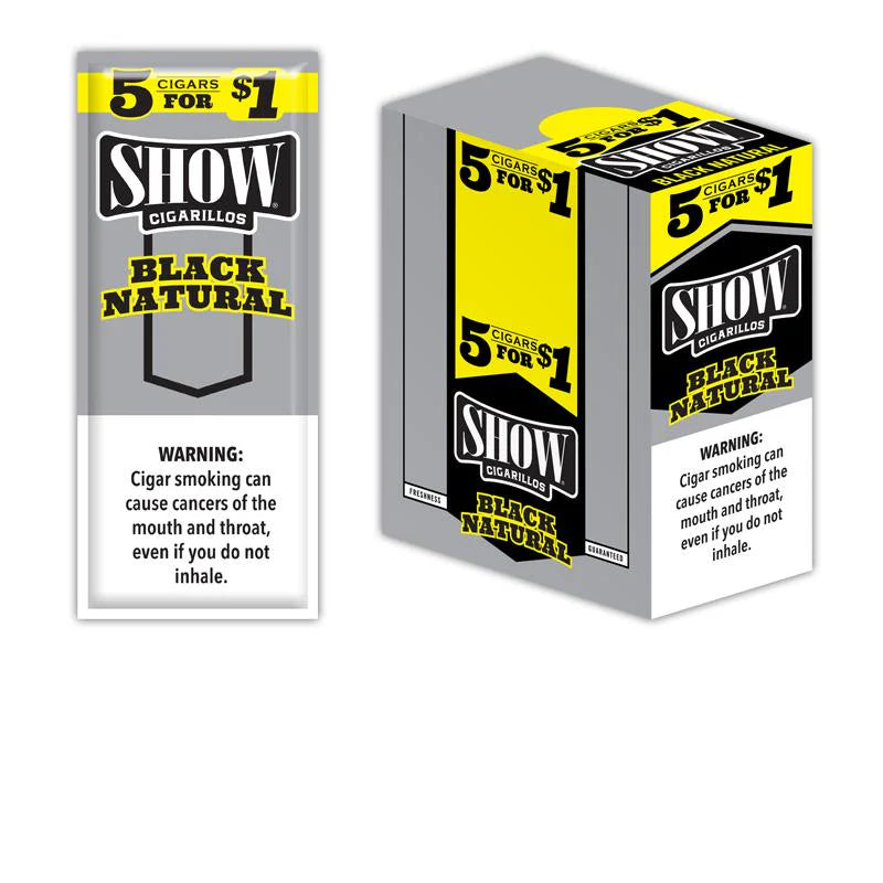 Show Cigarillos Black Natural
