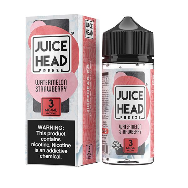 Juice Head Freebase Watermelon Strawberry 3mg