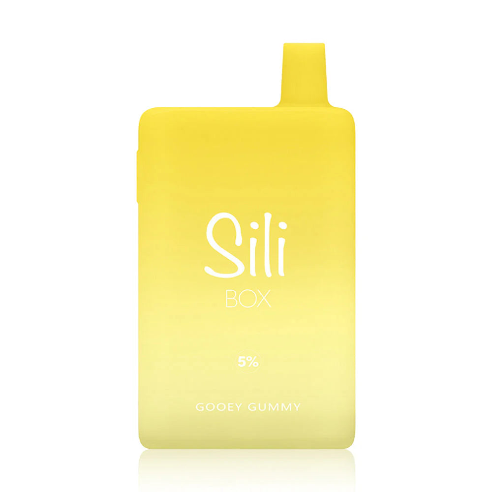 Sili Box 6000 Puffs Disposable W/Turbo-Hit Gooey Gummy White Gummy