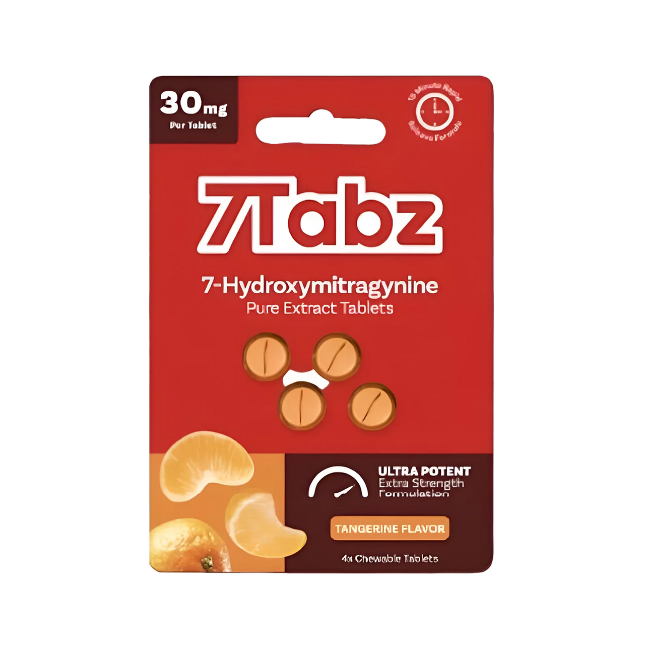 7Tabz 7-Hydroxymitragynine Pure Extract Tablets - 4x10ct Box