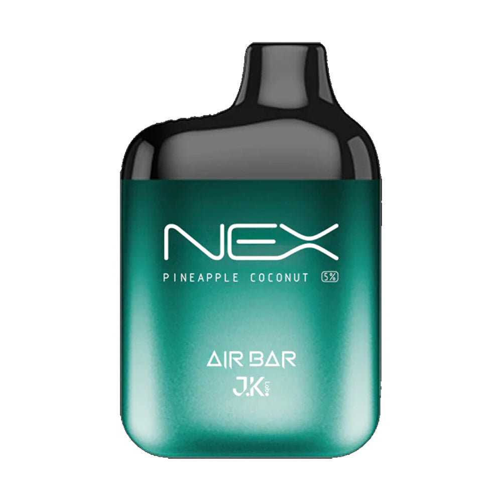 Air Bar NEX Disposable Vape – 6,500 Puffs, 0% Nicotine, USB-C Rechargeable