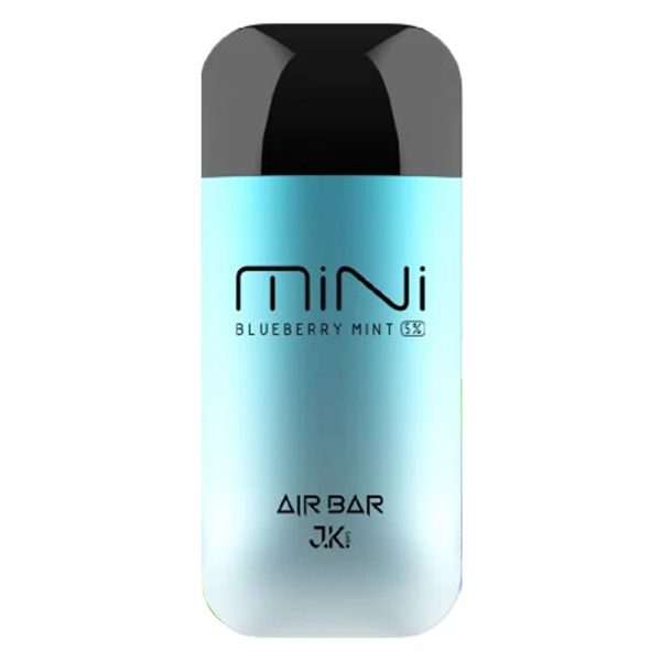 Air Bar Mini Disposable Vape – Blueberry Mint, ~2,000 Puffs, 600 mAh
