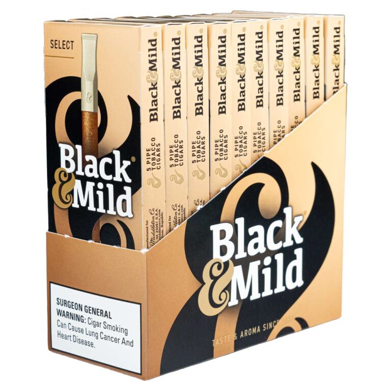 Black & Mild Select Upright (Plastic-Tip) Cigarillos