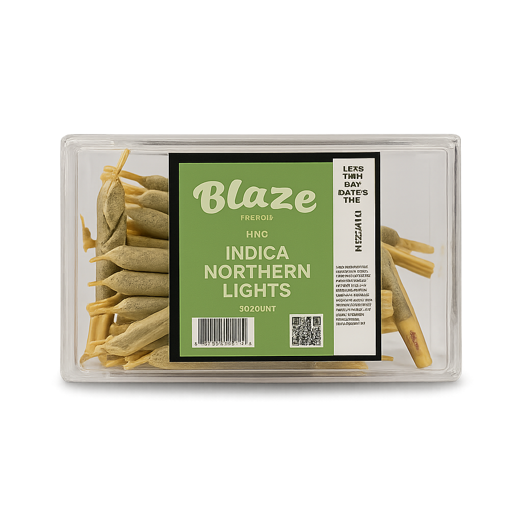 boxk of Blazr indica northern lights 