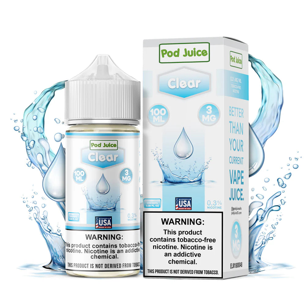Pod Juice Clear 3mg 100ml