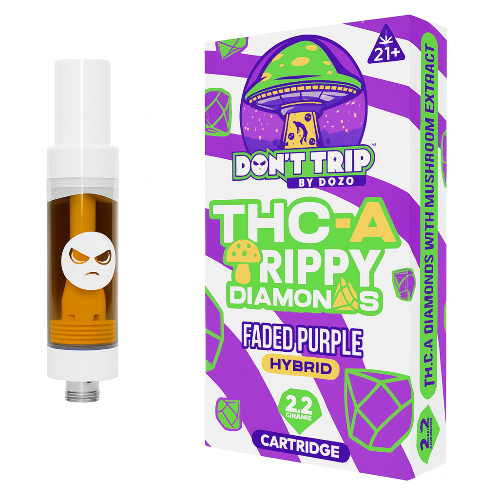 DOZO THC-A TRIPPY DIAMONDS 2.2GM CARTRIDGE LOOPER RINGS