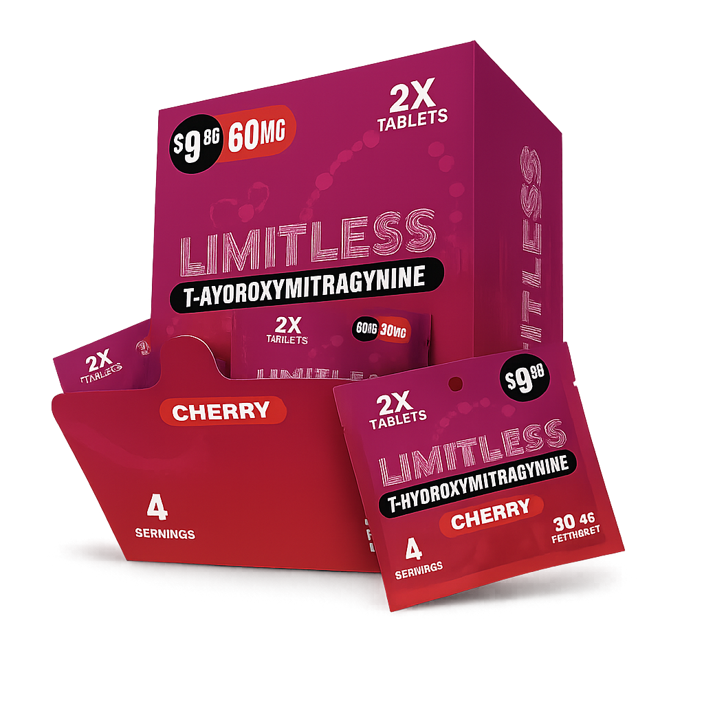 Limitless 7-Hydroxymitragynine 60mg | Premium Kratom Extract