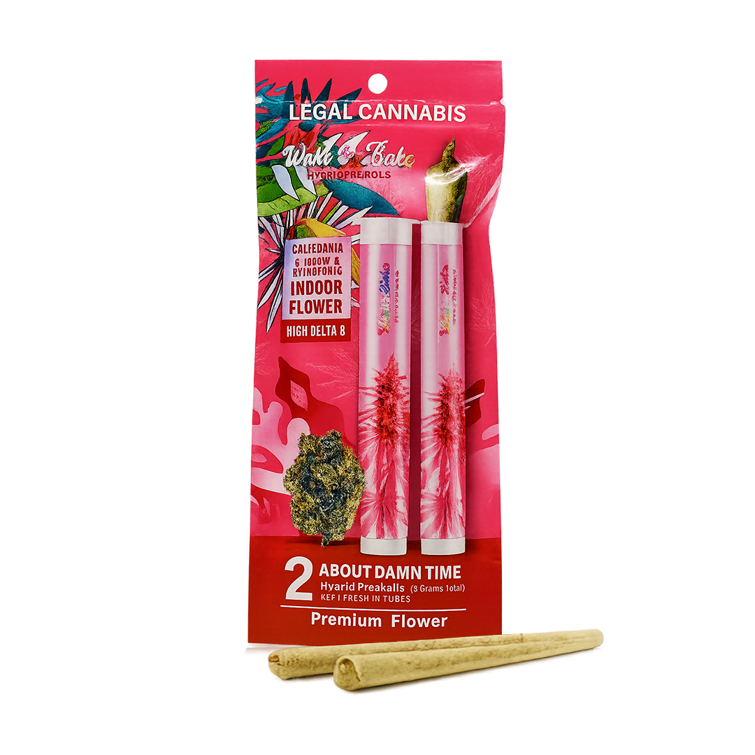 Wake and Bake Pre-Rolls – 4g | Premium Hemp Joints