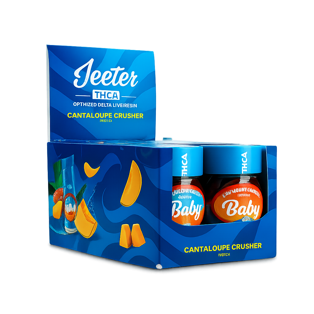 Jeeter Baby Pre-Rolls – Live Resin THCA 3g (6/Jar) | Premium Minis