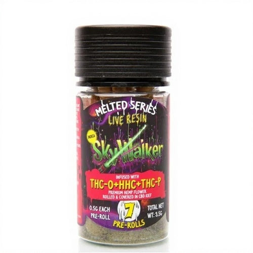 Looper Melted Series Live Resin Pre-Rolls – 3.5 g Jar (D8 + HHC + THC-P)