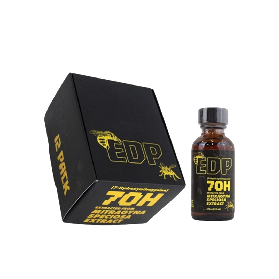 EDP 70H Shots Mitragyna – 30ml Liquid Kratom Extract