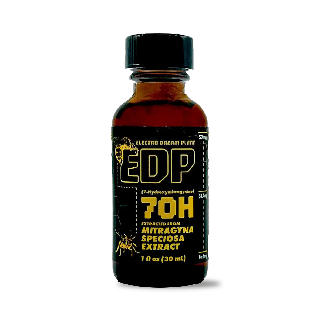 EDP 70H Shots Mitragyna – 30ml Liquid Kratom Extract