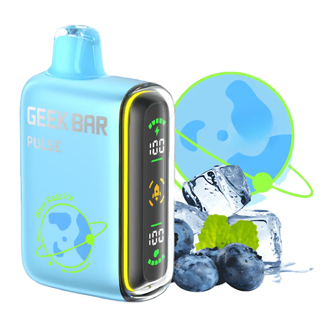 GEEK BAR Pulse 0% Nicotine Disposable Vape – 15,000 Puffs (650 mAh USB-C, Full-Screen Display)