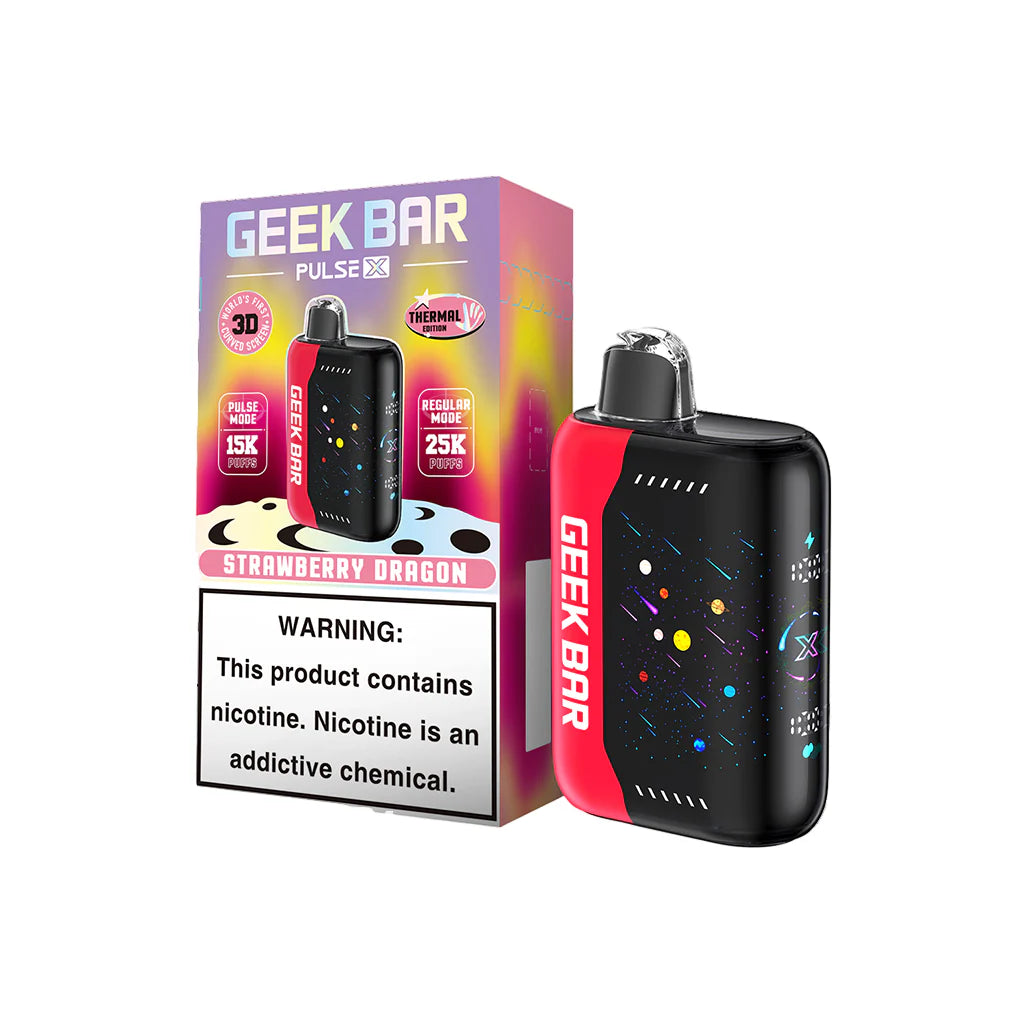 Geek Bar Pulse X Strawberry Dragon 25000 Puffs