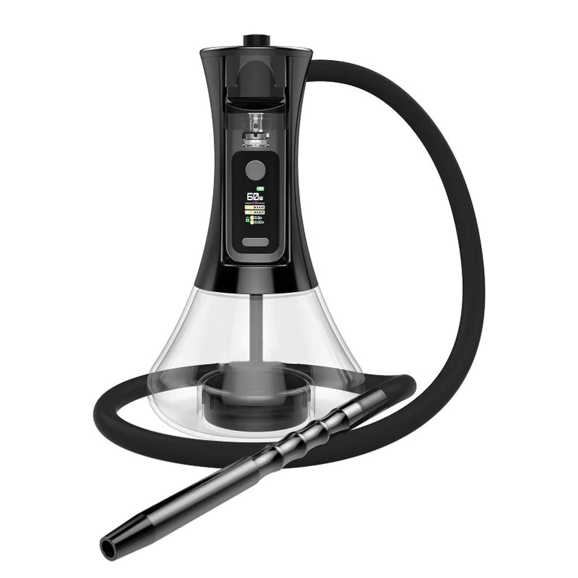 Hookah Sense Glass Electric  With Star Light