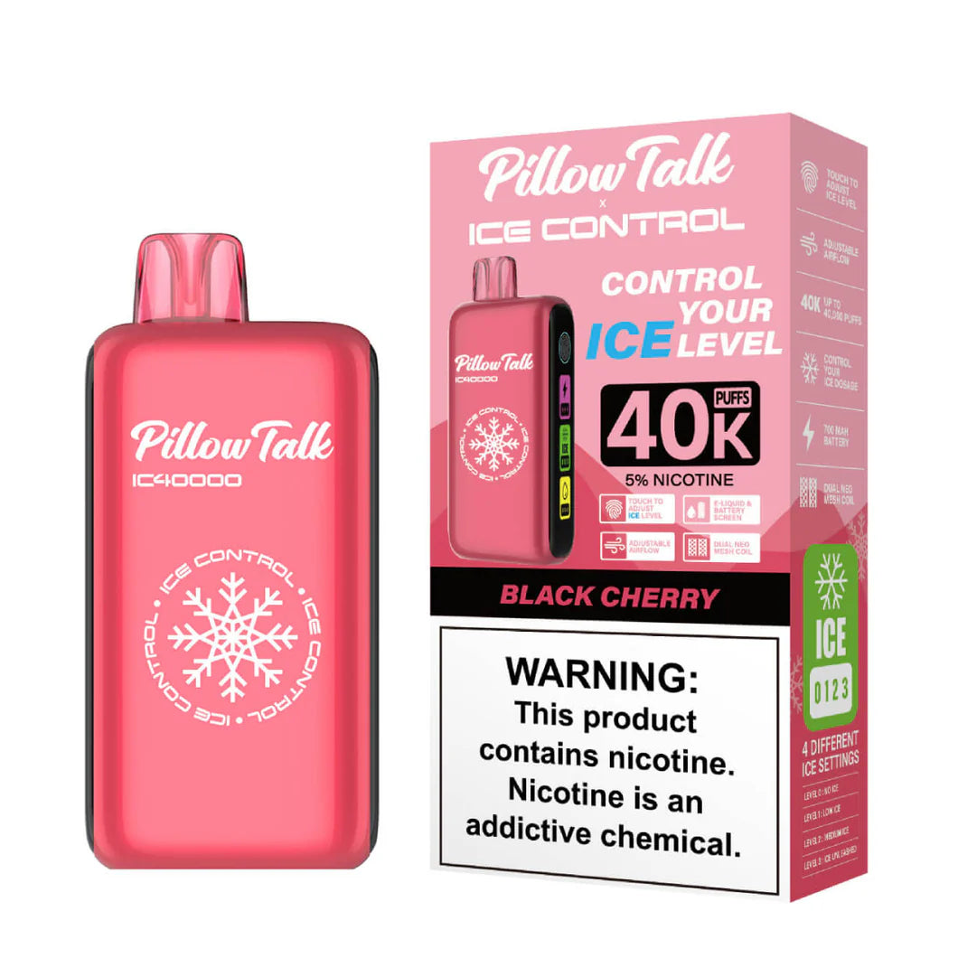 Pillow Talk Ice Control Black Cherry 40,000 Puffs