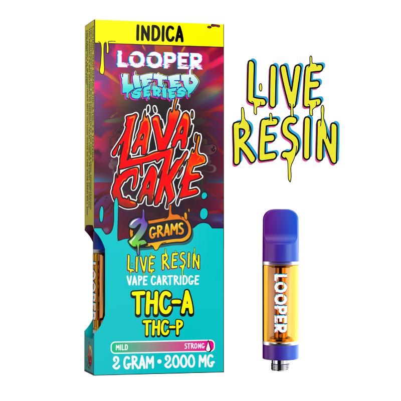 Looper Lifted Series – Live Resin Vapes (2 g Carts & 3 g Disposables)