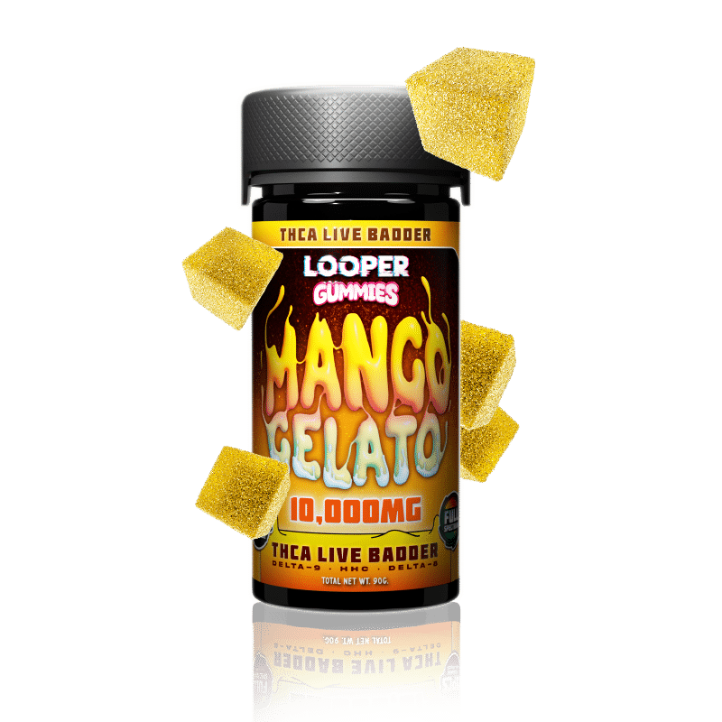LOOPER THC-A GUMMIES 10000MG - 20PCS  MANGO GELATO