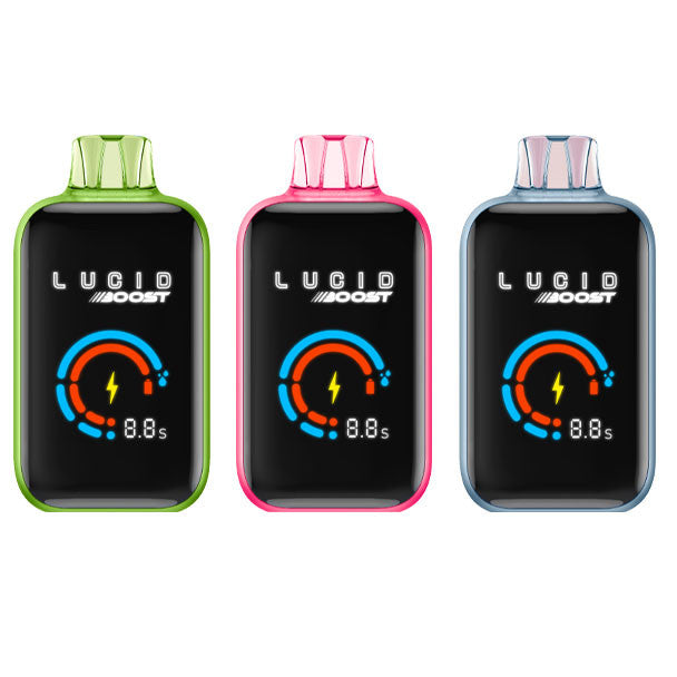 Lucid Boost 20,123puffs White Gummy