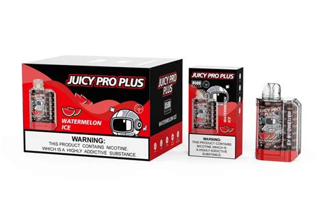 Juicy Pro Plus Disposable Vape – 8,500 Puffs, 5% Nicotine, 10-Count Box