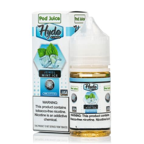 Hyde X Pod Juice Jewel Mint Ice Salt Nic 30mL Hyde X Pod Juice Jewel Mint Ice Salt Nic 30mL