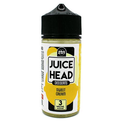 Juice Head ZTN E-Juice 100ml  Sweet Cream