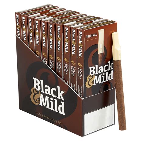 Black & Mild Cigarillos Plastic Tip Original