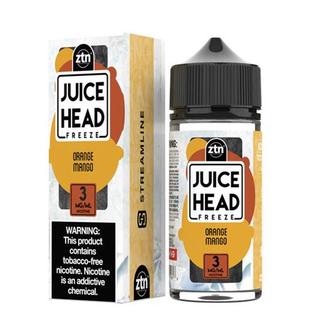 Juice Head ZTN E-Juice 100ml  Orange Mango Freeze