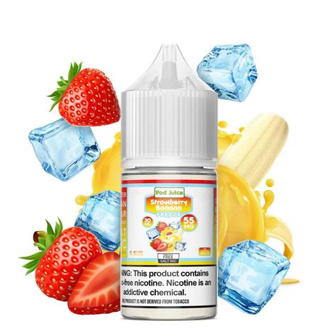 Pod Juice Strawberry Banana Freeze Salt Nic 30mL TFN