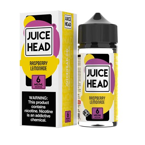 Juice Head 100ml E-Juice Raspberry Lemonade