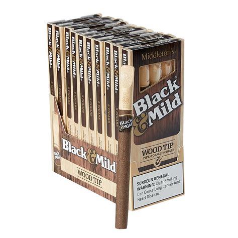 Product Title: Black & Mild Wood Tip Cigarillos – Original