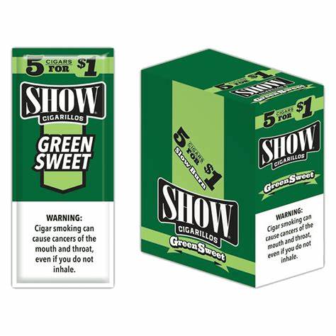 Show Cigarillos Green Sweet