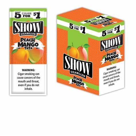 Show Cigarillos Peach Mango TaTa (5-for-$1)
