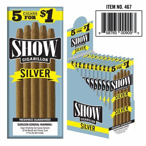 Show Cigarillos – Silver (5 for $1.00)
