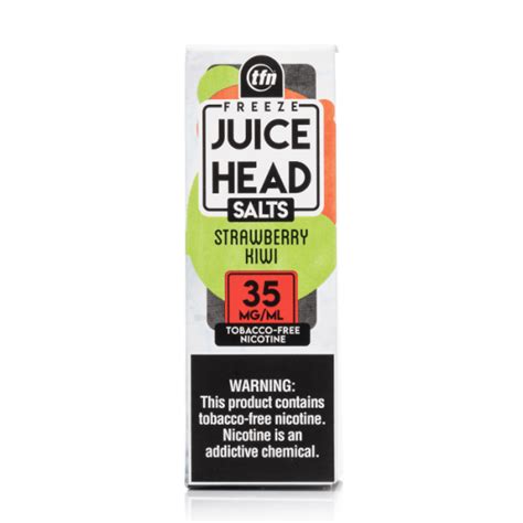 Juice Head ZTN Freeze E-Juice Salt 30ml  Strawberry Kiwi/ Kiwi Berry