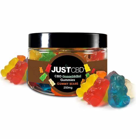 JustCBD Gummy Bears – 250 mg jar