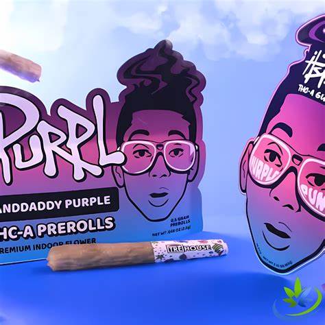 It's Purple Grandaddy Purple THCa Pre-Rolls