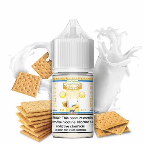Pod Juice Graham Cracker Salt Nic 30mL TFN