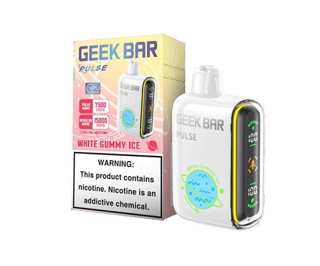 Geek Bar White Gummy Ice 15000 Puffs