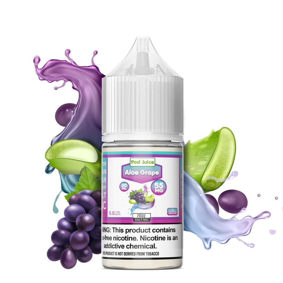 Pod Juice Aloe Grape Salt Nic 30mL TFN