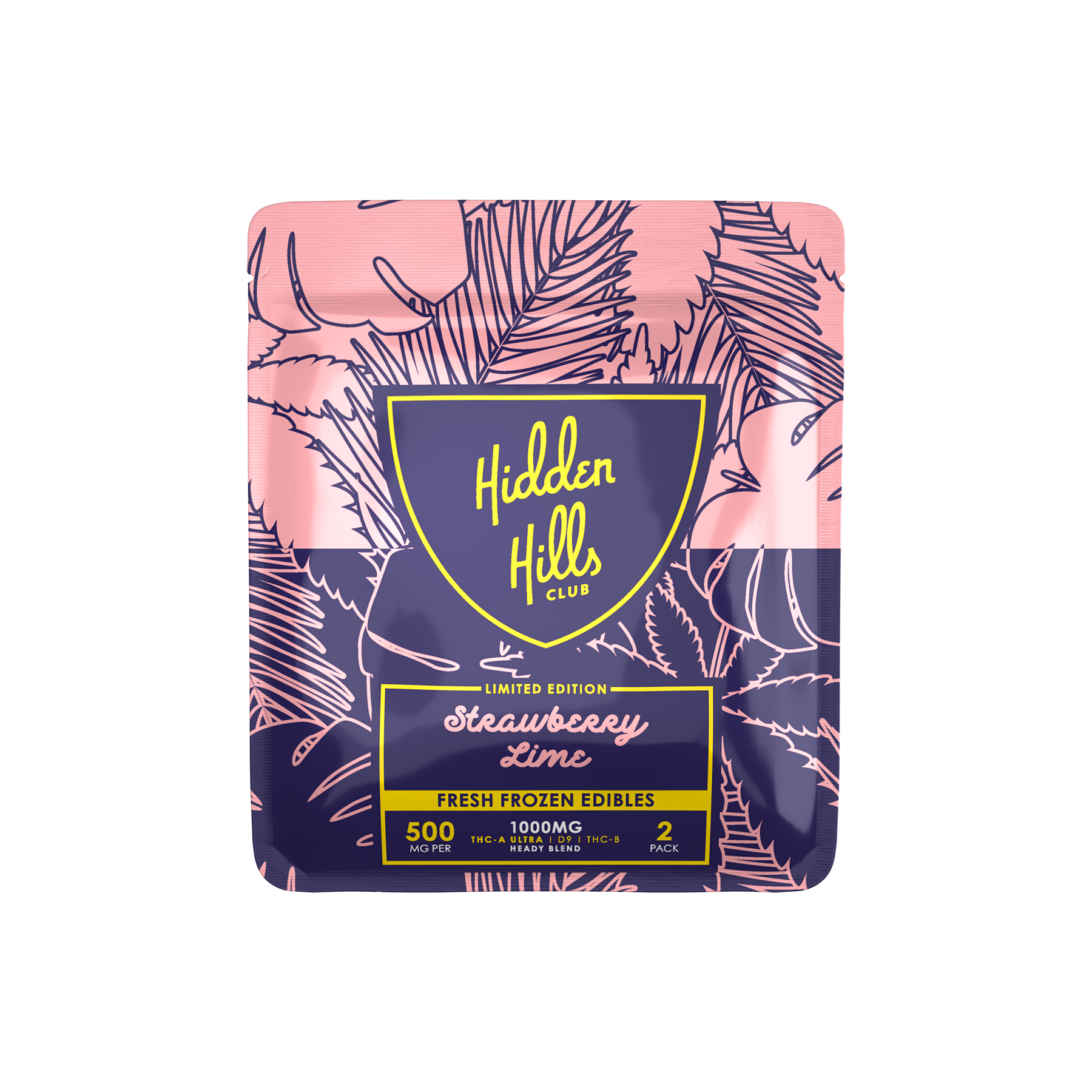 1000MG Heady Blend 2-pack cubes