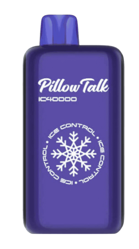 Pillow Talk Ice Control Black & Blueberry 40,000 Puffs