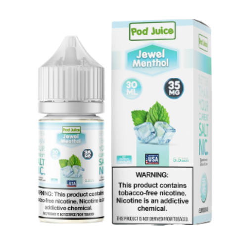 Pod Juice Jewel Menthol Salt Nic 30mL TFN
