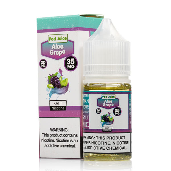 Pod Juice Aloe Grape Salt Nic 30mL TFN