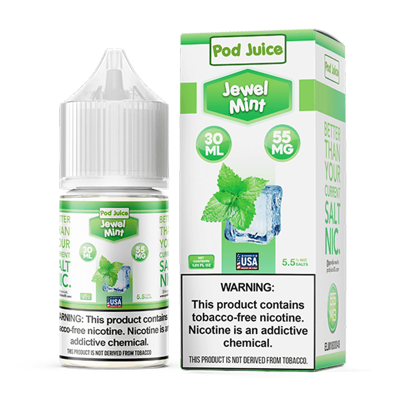 Pod Juice Jewel Mint Vape Juice